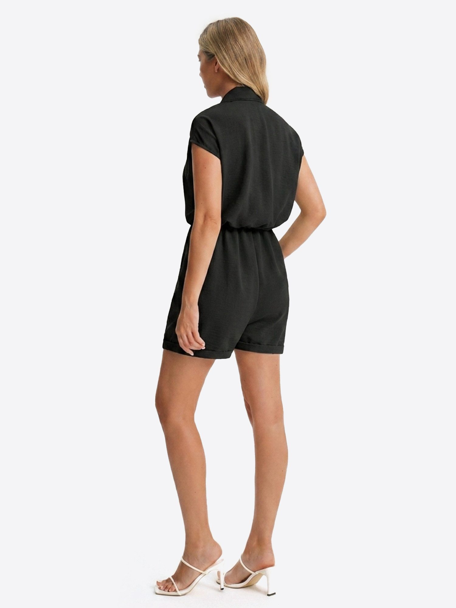 Imily Bela Strampler Damen lässiger Jumpsuit (Packung, 1-tlg., 1per-Pack) in Unifarbe