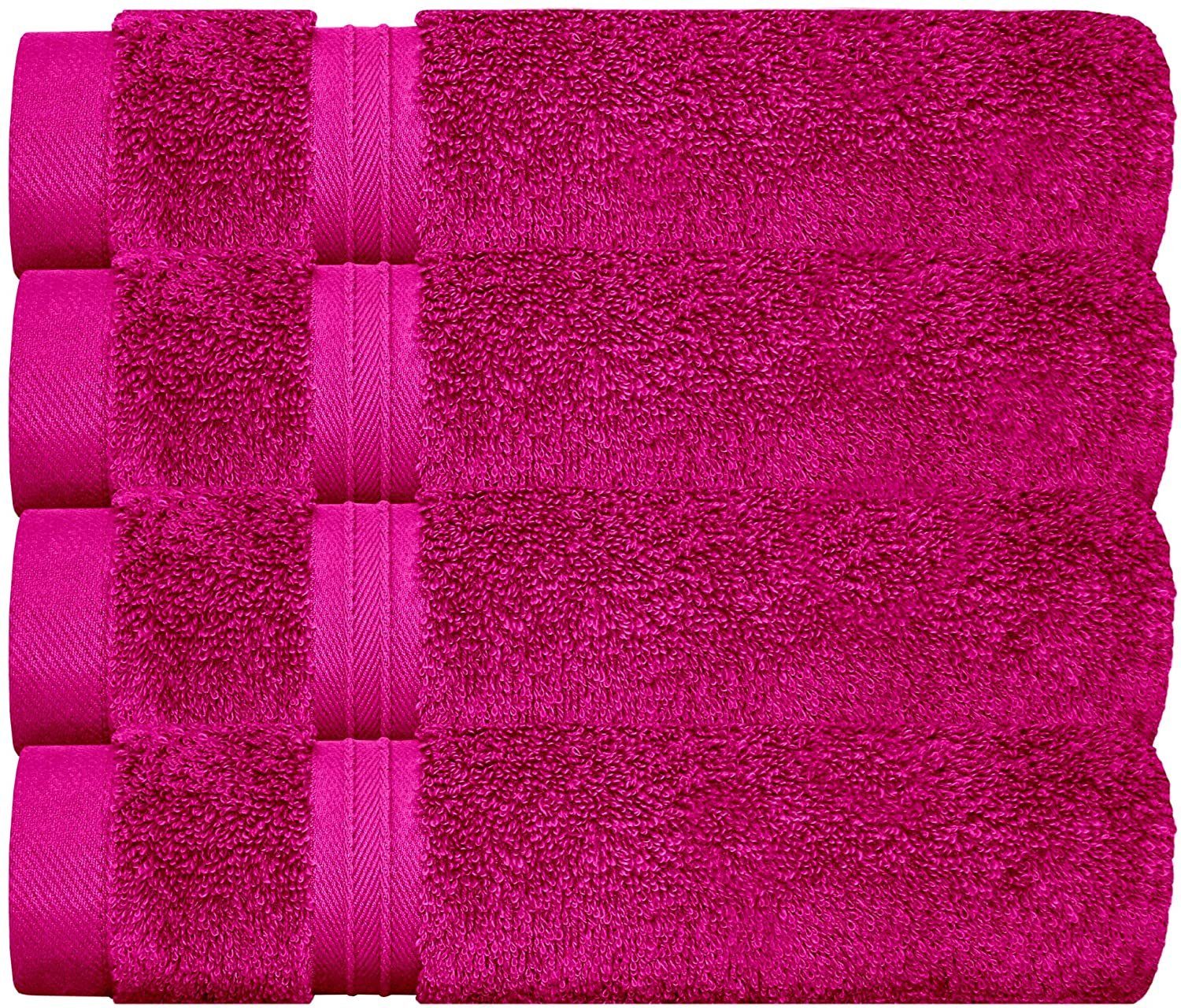 Lashuma Gästehandtücher Linz, Frottee cm 30x50 Purpur Damen pink Gästetücher (4-St)