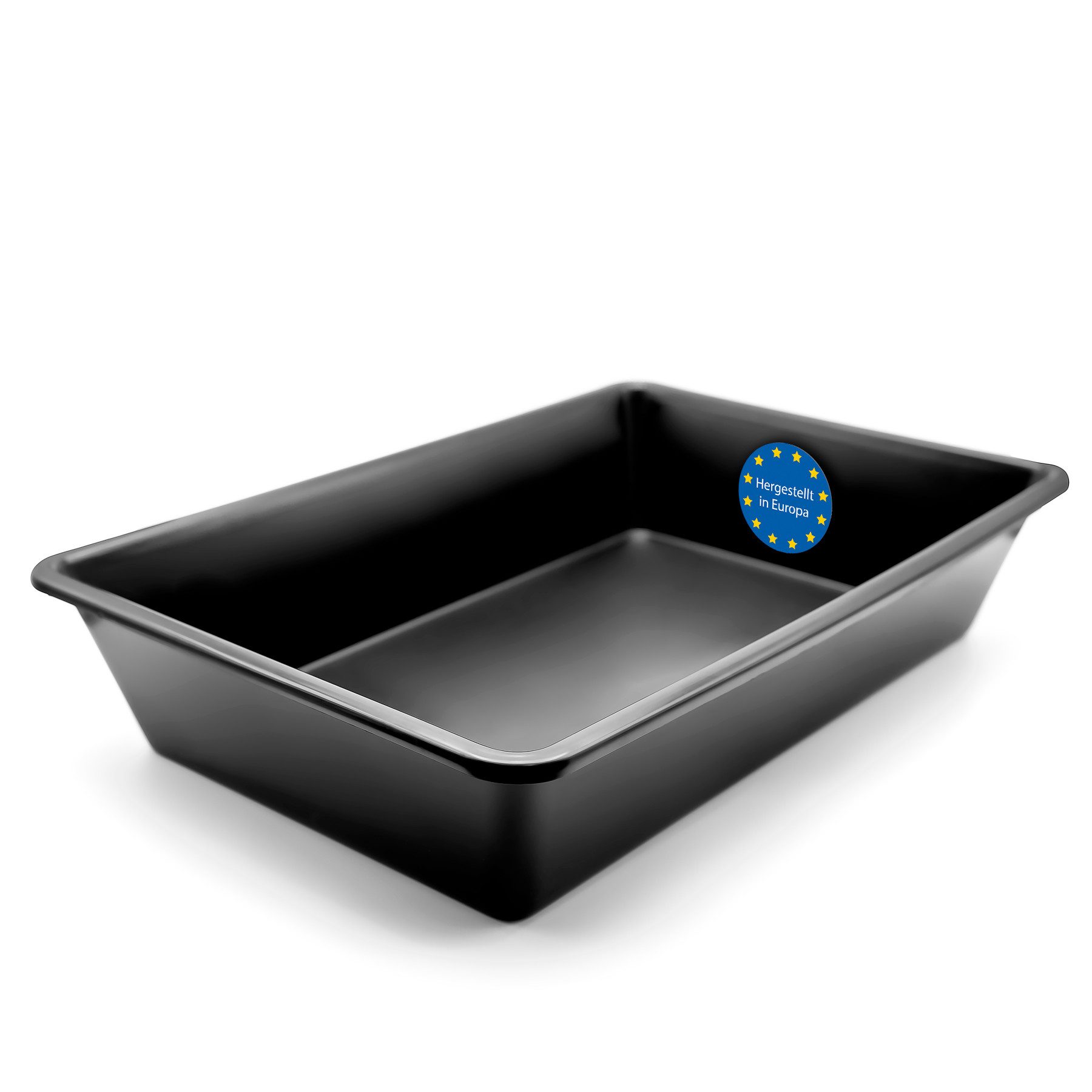 BigDean Allzweckkiste Wanne aus Kunststoff 60x40x12 cm multifunktional einsetzbar (Packung, 1 St., Wanne), Multifunktional, Katzenklo, Mörtelwanne, Pflanzwanne