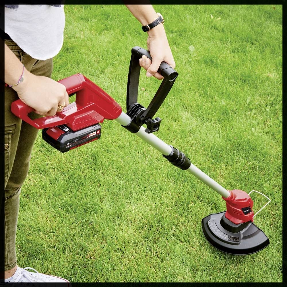 Einhell Akku-Rasentrimmer Power X-Change Akku-Rasentrimmer GC-CT 18/24 Li-Solo 3411123, ohne Ladegerät, ohne Akku