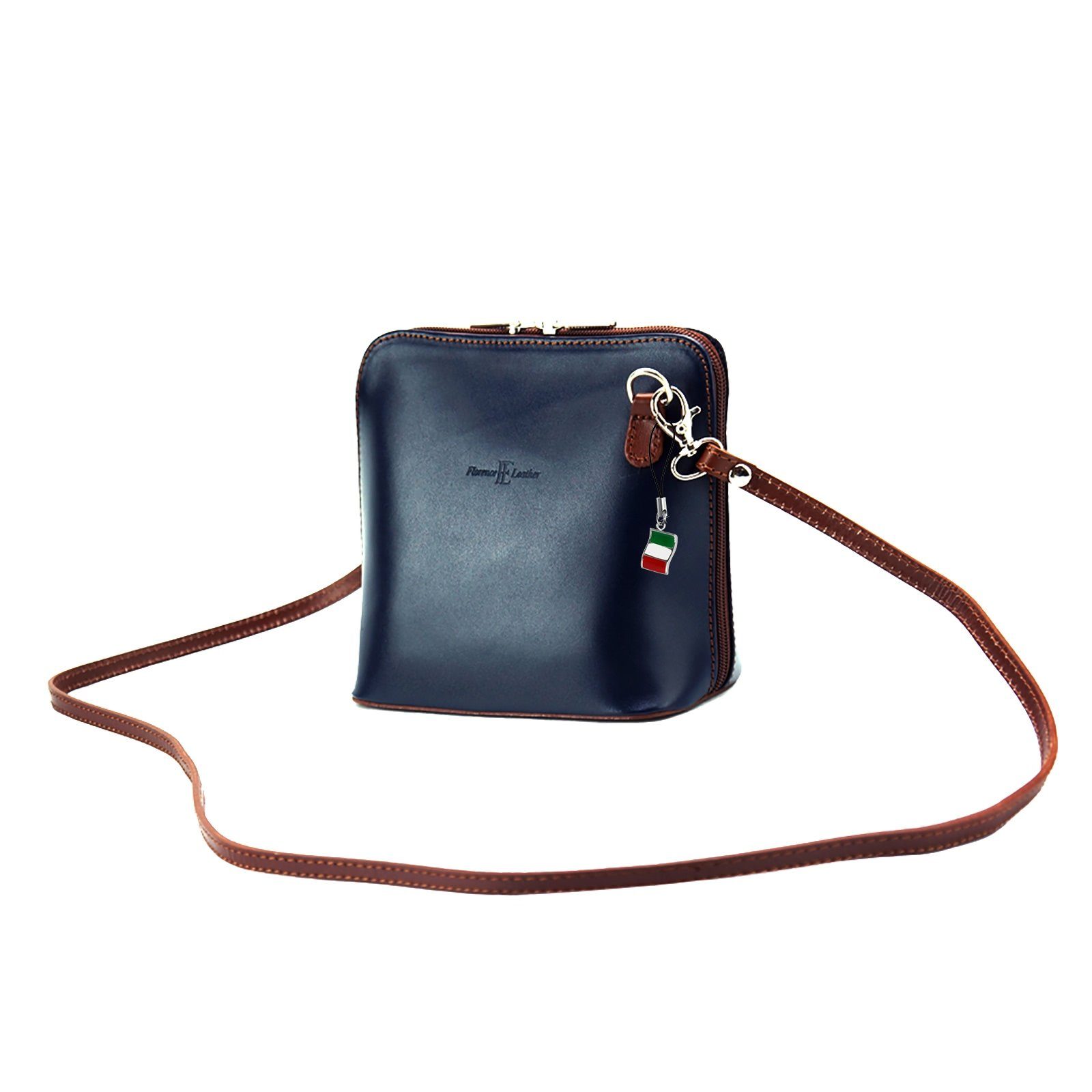 FLORENCE Schultertasche Florence Mini Damen Umhängetasche blau (Umhängetasc günstig online kaufen