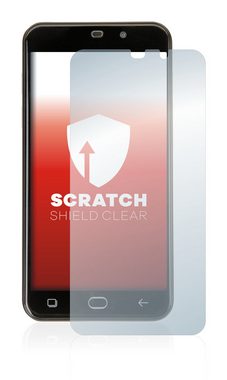 upscreen Schutzfolie für amplicomms PowerTel M9500, Displayschutzfolie, Folie klar Anti-Scratch Anti-Fingerprint