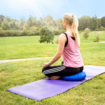 Sport-Thieme Sitzkissen Yoga-Sitzkissen Chill, Auch für Yoga und Meditation