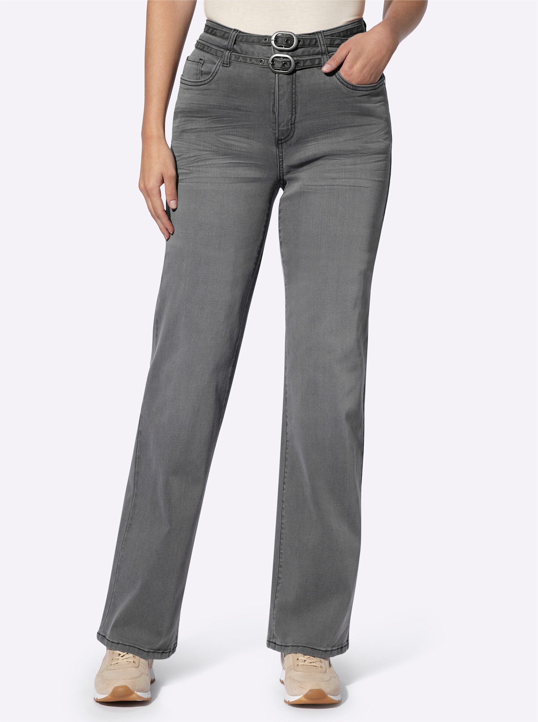 heine Bequeme Jeans Jeans erhöht