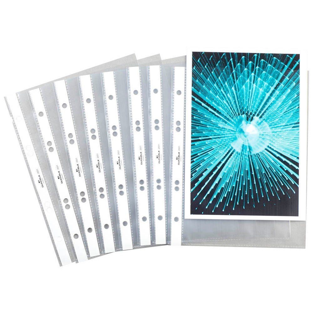 DURABLE Prospekthülle DURABLE 2651 Prospekthülle A5 glatt 0,06mm - 100 Stück