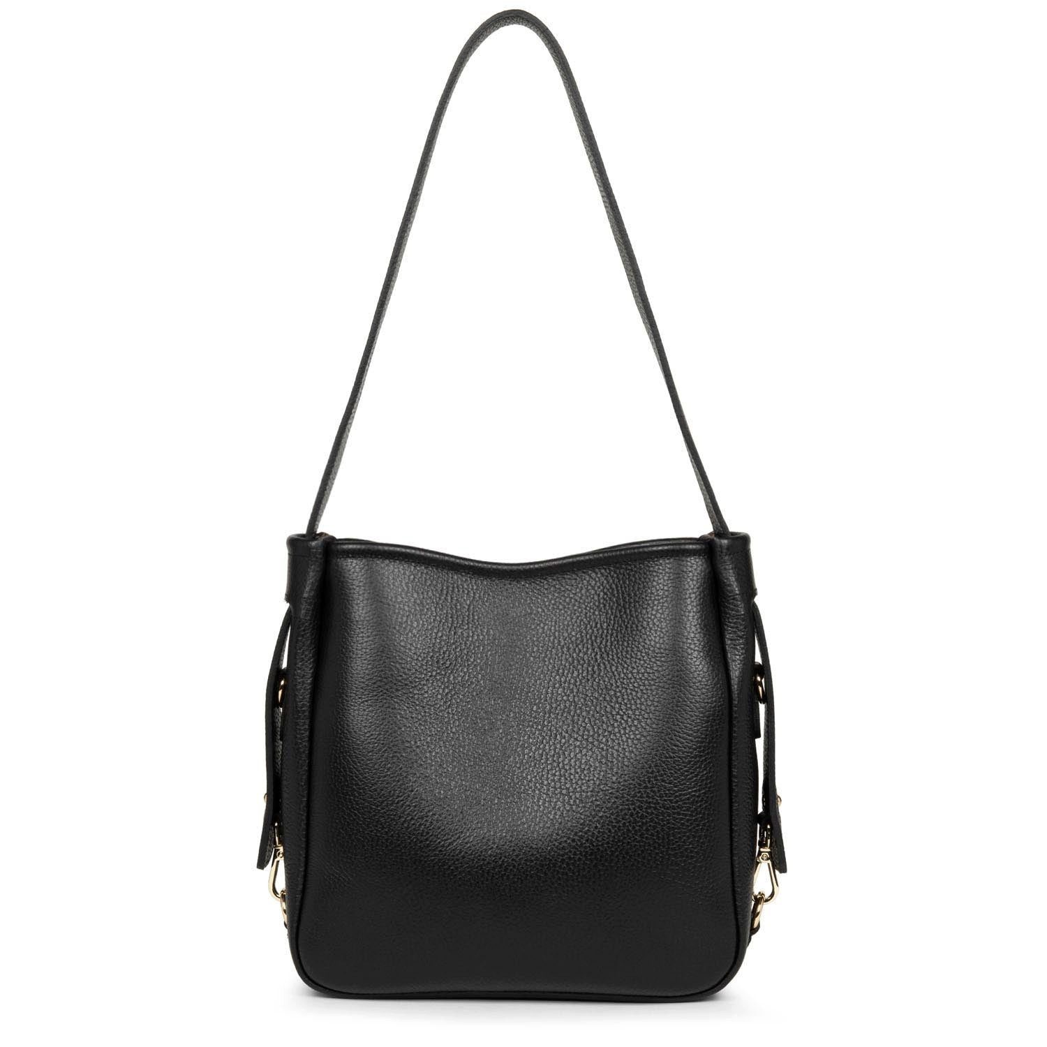 LANCASTER Schultertasche Foulonne Double, echt Leder mit geräumigem Fach, Made in Frankreich