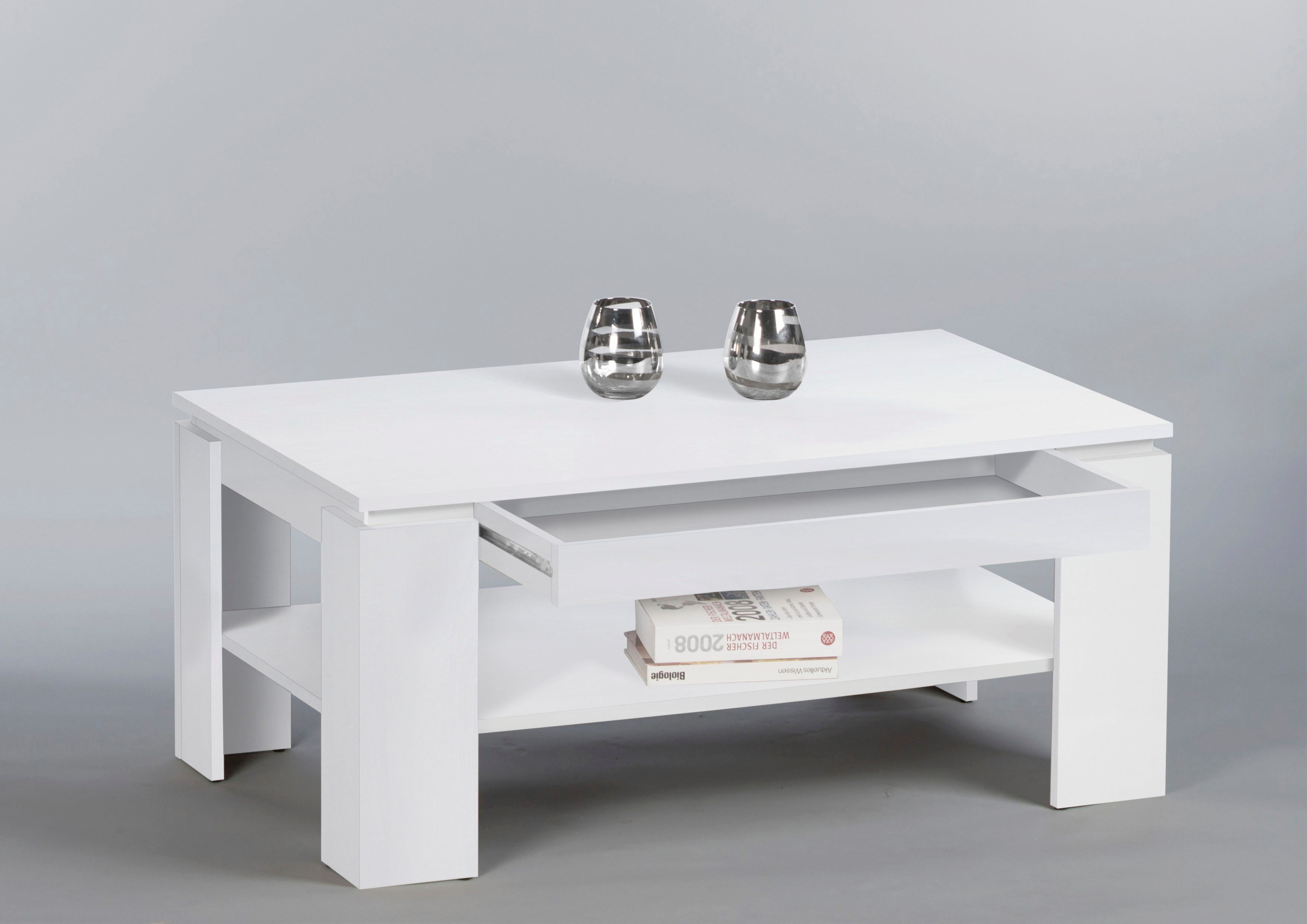 Stolkom Sp.z.o.o. Couchtisch Harrison mit Schublade, Tisch im Old Style Dek günstig online kaufen