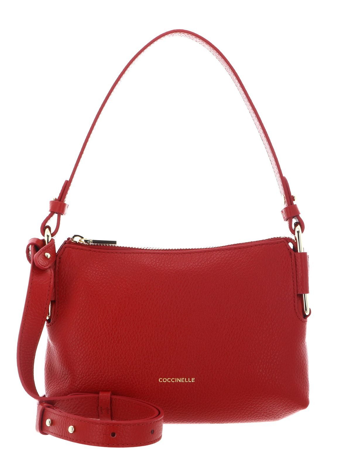 COCCINELLE Umhängetasche Mini Bag Grained Leather, aus echtem Rindsleder