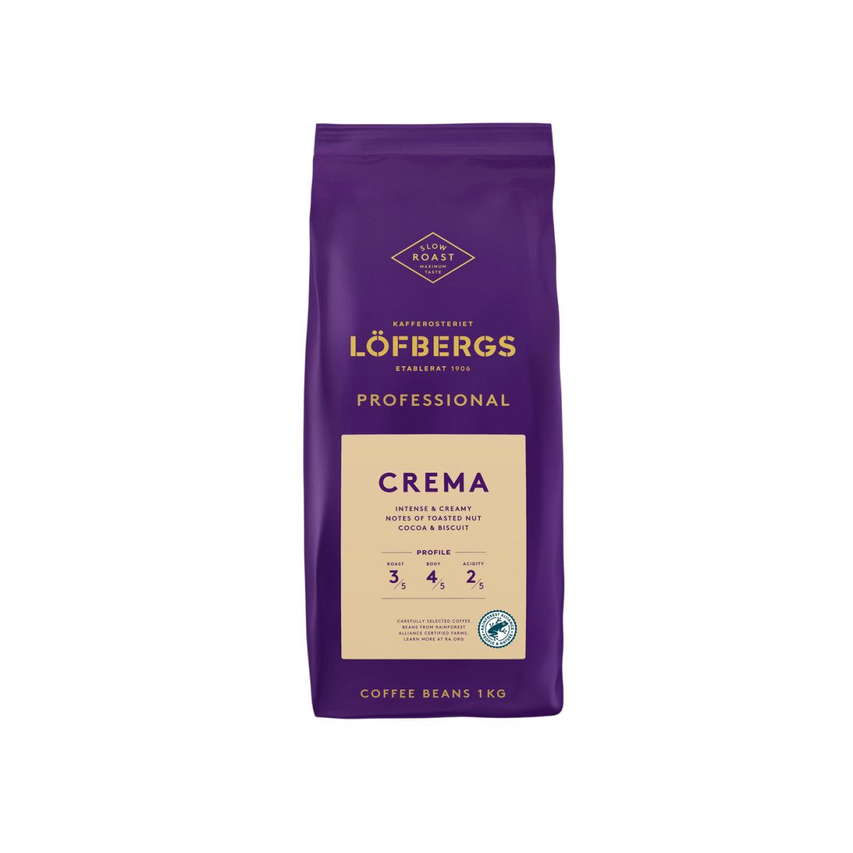 Löfbergs Kaffee Kaffeebohnen Löfbergs Professional Crema, 1 kg