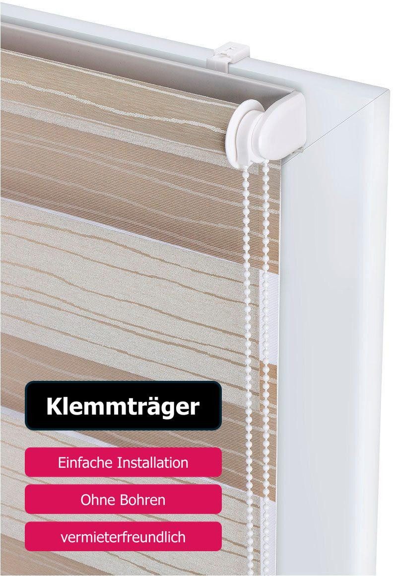 OTTO home Sichtschutzzüge Ersatzteil-Set Montagezubehör-Set für Doppelrollos der Marke My Home, Rollos, (Packung), Für Doppel-Rollowellen mit einem ø von 17 mm