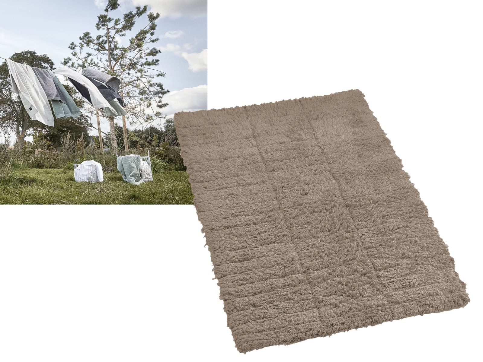 Zone Denmark Badematte TILES, Höhe 10 günstig online kaufen