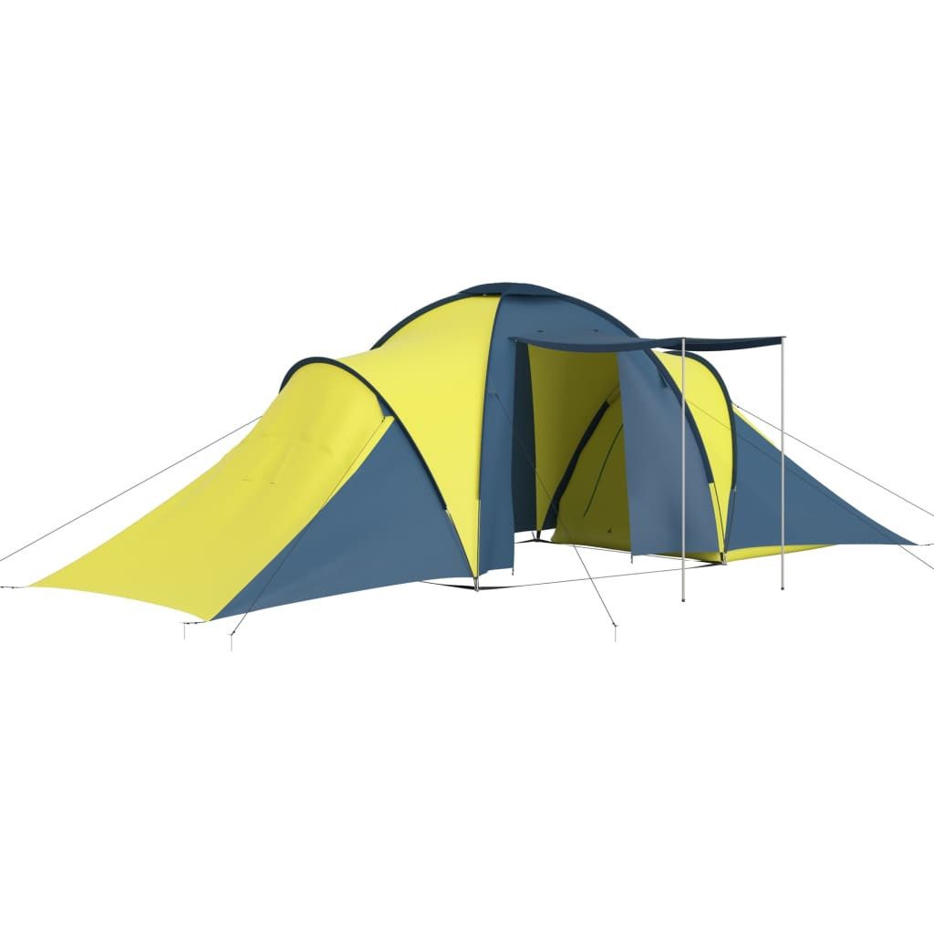 vidaXL Kuppelzelt Campingzelt 6 Personen Blau günstig online kaufen