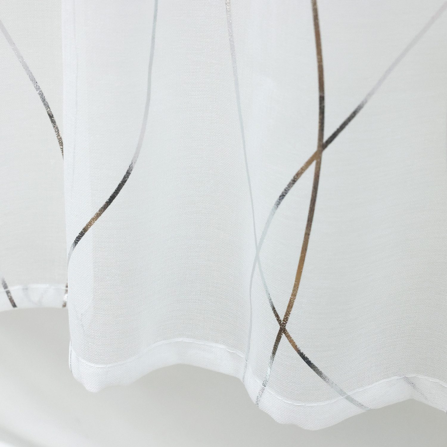 Joyswahl Scheibengardine (1 St), Stangendurchzug, transparent, Küche Bistro günstig online kaufen