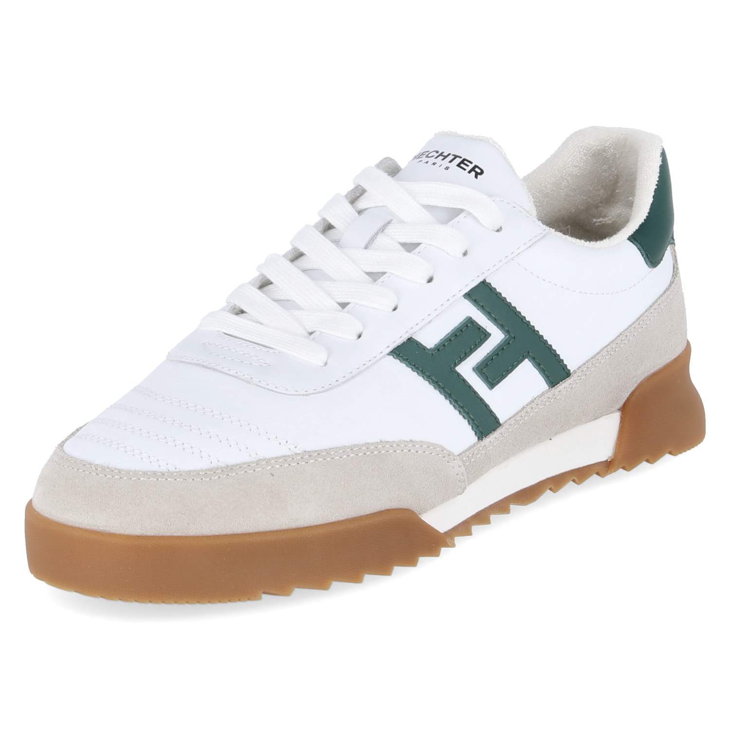 HECHTER PARIS Hechter Paris 11212382/H44 Herren Glattleder weiss Schnürschuh