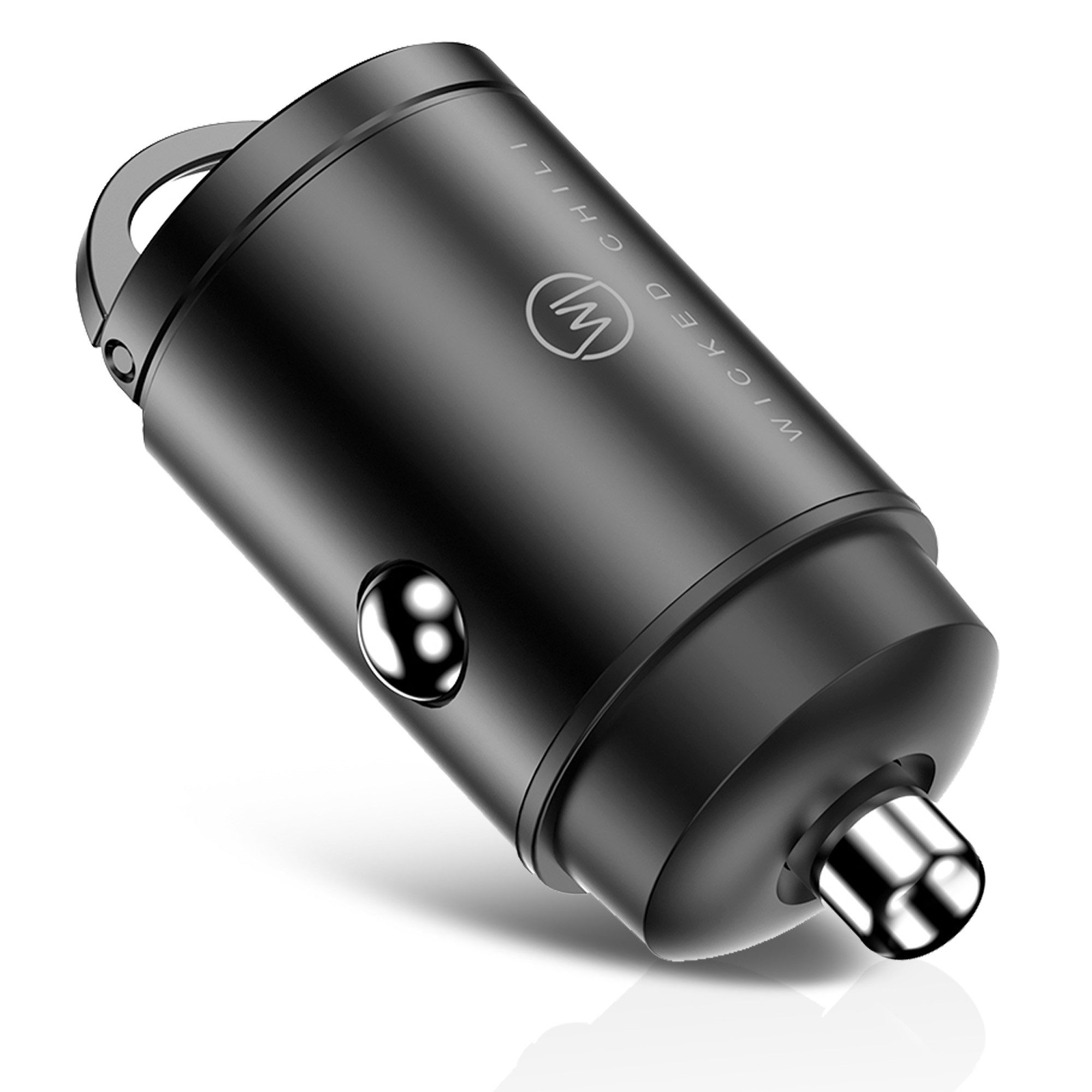 Wicked Chili 45W Dual USB-C PD Autoladegerät KFZ Adapter iPhone Samsung Schnellader Auto-Adapter Zigarettenanzünder-Stecker zu USB C, USB-C, 2-fach USB-C Auto Ladegerät, 30W PD/QC3.0 KFZ-Schnellladegerät, Univer