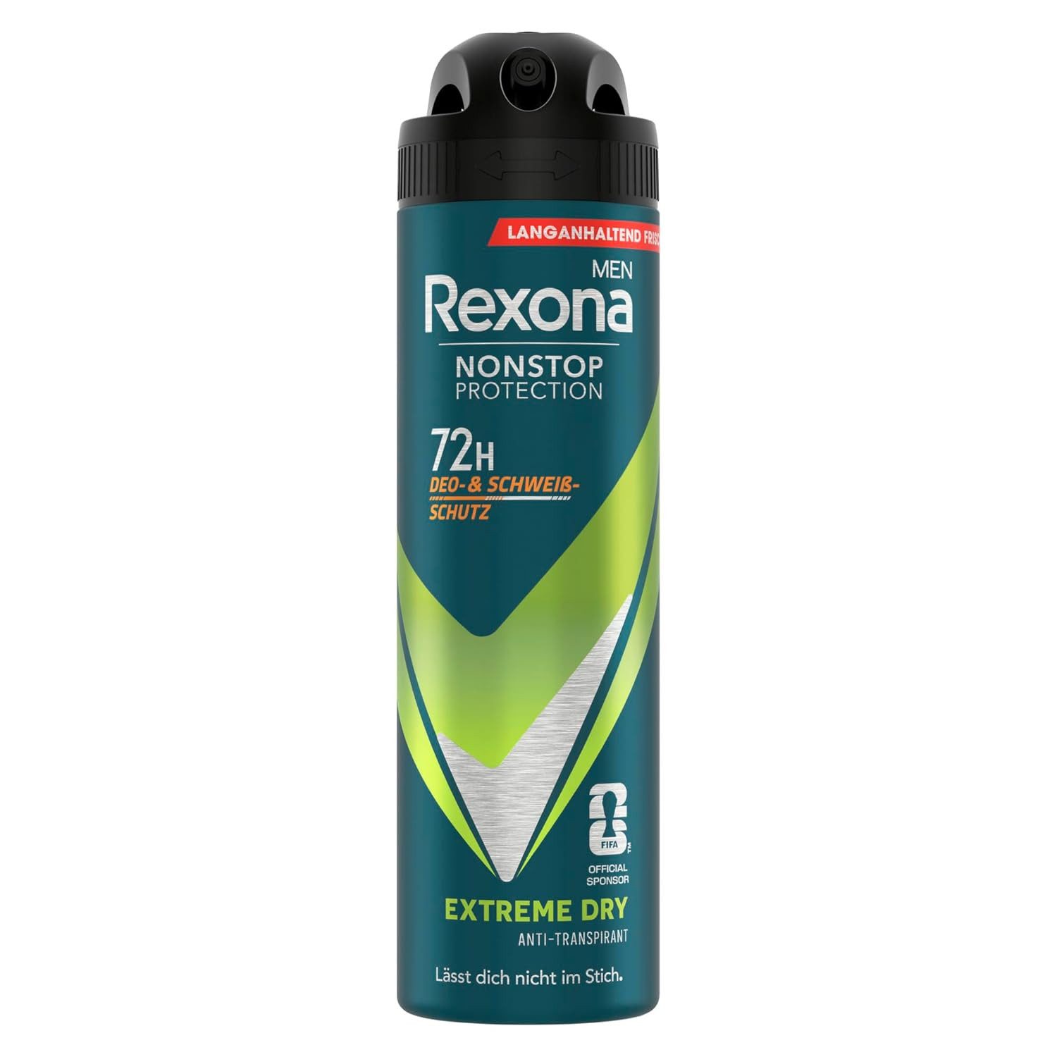 Rexona Deo-Spray 6x Rexona Men Nonstop Protection Deospray Extreme Dry 150 ml, 6-tlg., Anti Transpirant mit 72 Stunden Schutz vor Schweiß und Körpergeruch