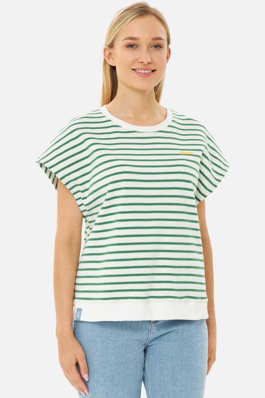 Derbe T-Shirt Interstriped Damen Oversize T-Shirt günstig online kaufen