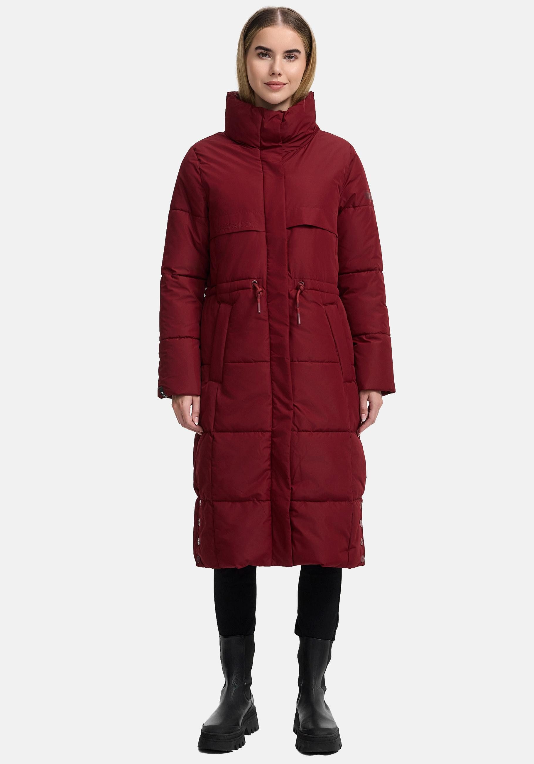 Navahoo Wintermantel Der Wahnsinn 14 Damen Steppmantel mit Taillenzugband günstig online kaufen