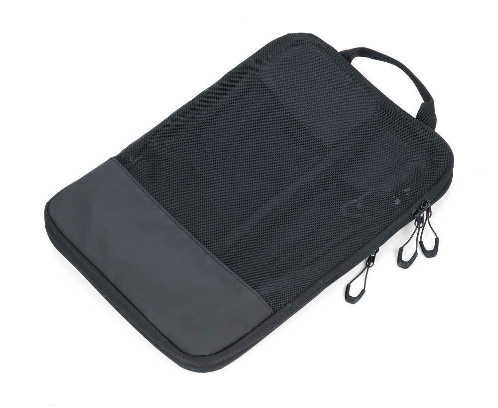 TROIKA Reisetasche Reise-Kompressionstaschen Set TROIKA BLACK PACKING CUBES