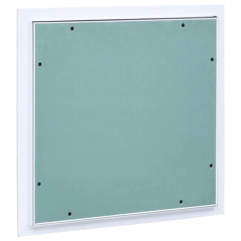 vidaXL Revisionsklappe, Revisionsklappe mit Aluminium-Rahmen und GK-Einlage 300x300 mm