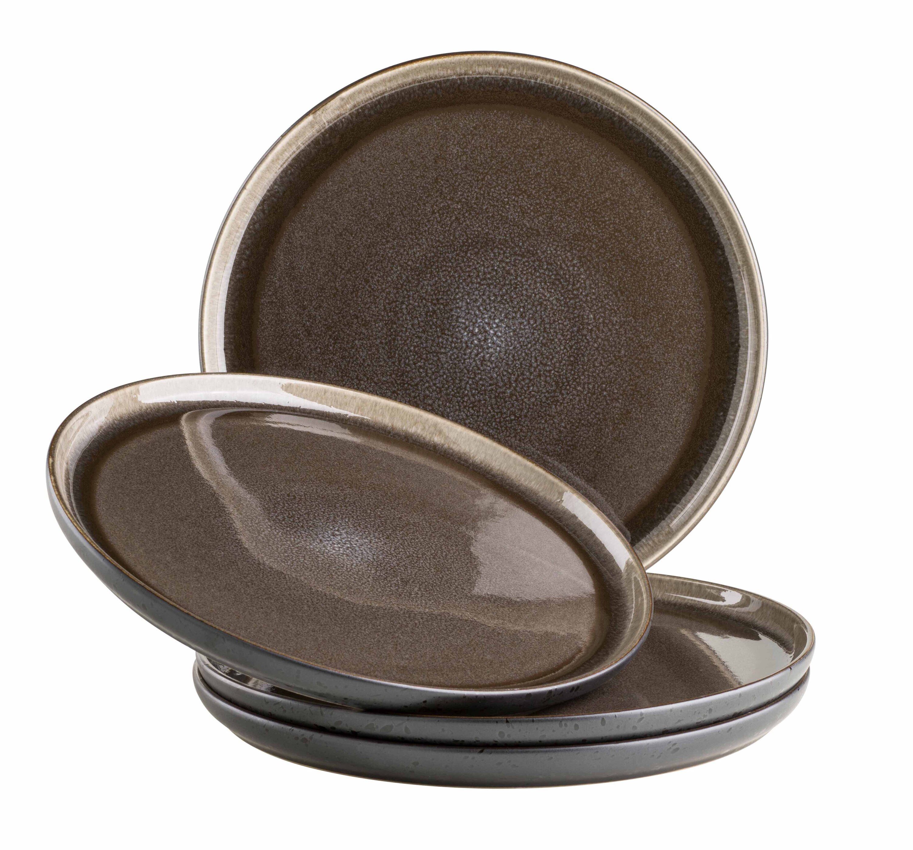 MÄSER Тарелки-Set Niara (4-tlg), 4 Personen, Steinzeug