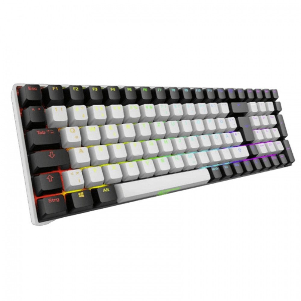 Sharkoon Sharkoon SKILLER SGK50 S2 PBT Gaming-Tastatur, schwarz. Gaming-Tastatur (Hot-Swap-fähige Mechanik)