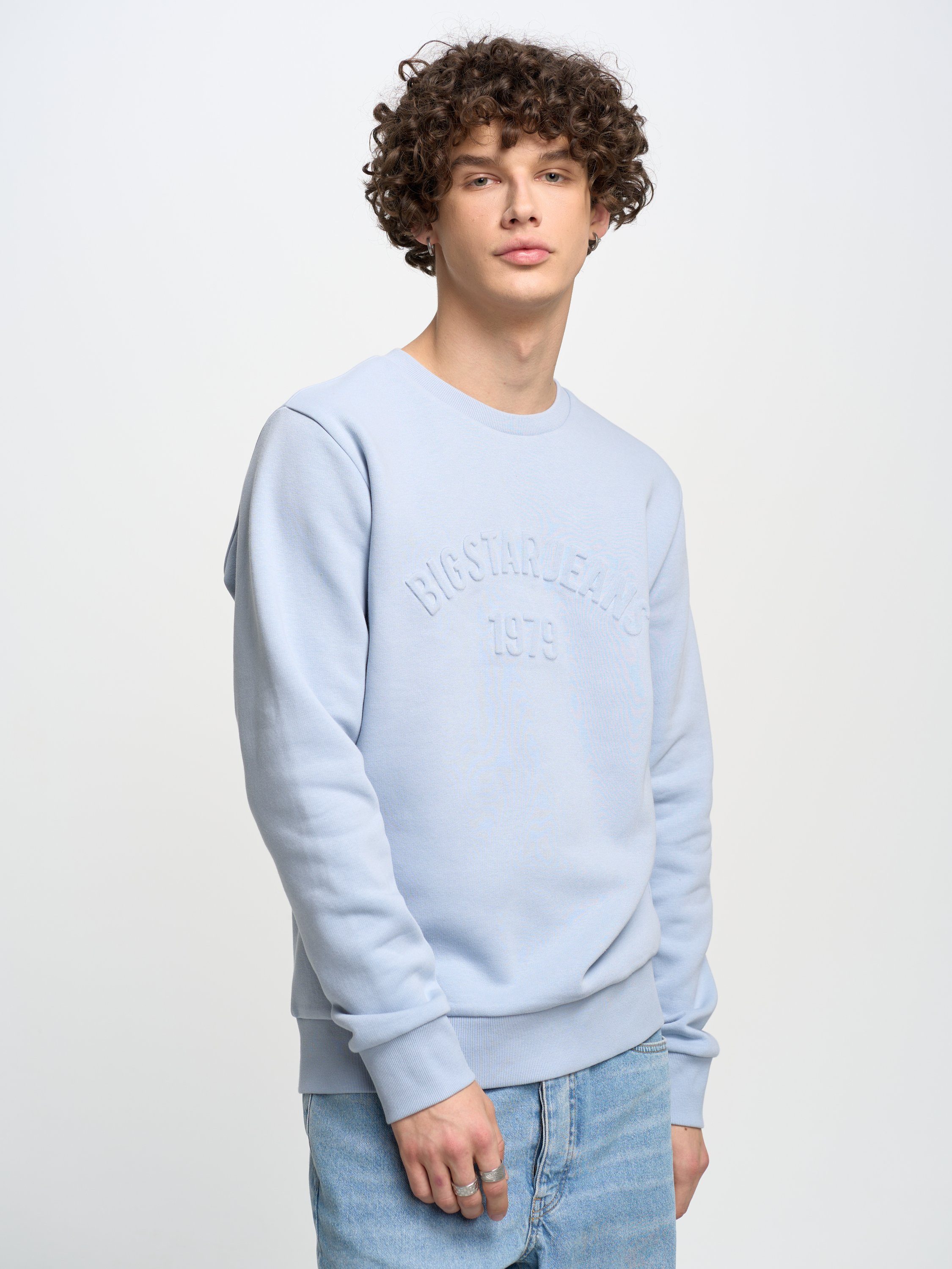 BLAU NECRO BIG STAR Sweatshirt