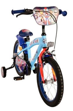 Volare Kinderfahrrad 14 Zoll Kinder Fahrrad Rad Marvel Spidey Amazing Friends 21532-SACB, 1 Gang, Rücktritt, Stützräder, Schutzbleche, Kettenschutz