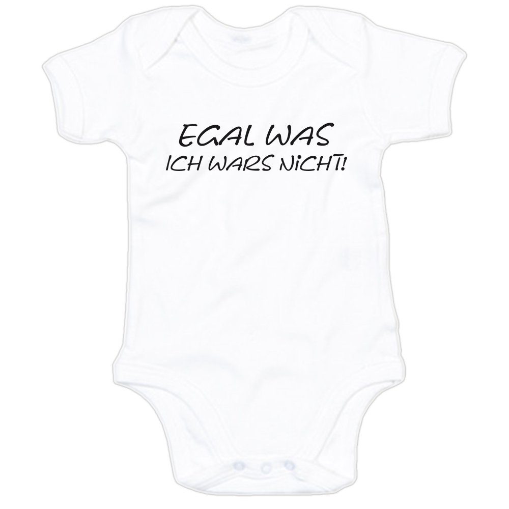 G-graphics Kurzarmbody Egal was – Ich wars nicht! Baby Body mit Spruch / Sprüche / Print / Motiv