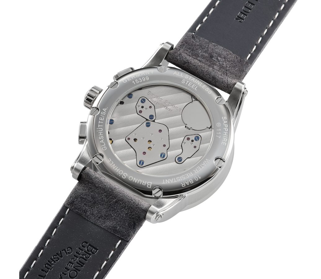 BRUNO SÖHNLE Chronograph Glashütte Herrenuhr Grandioso