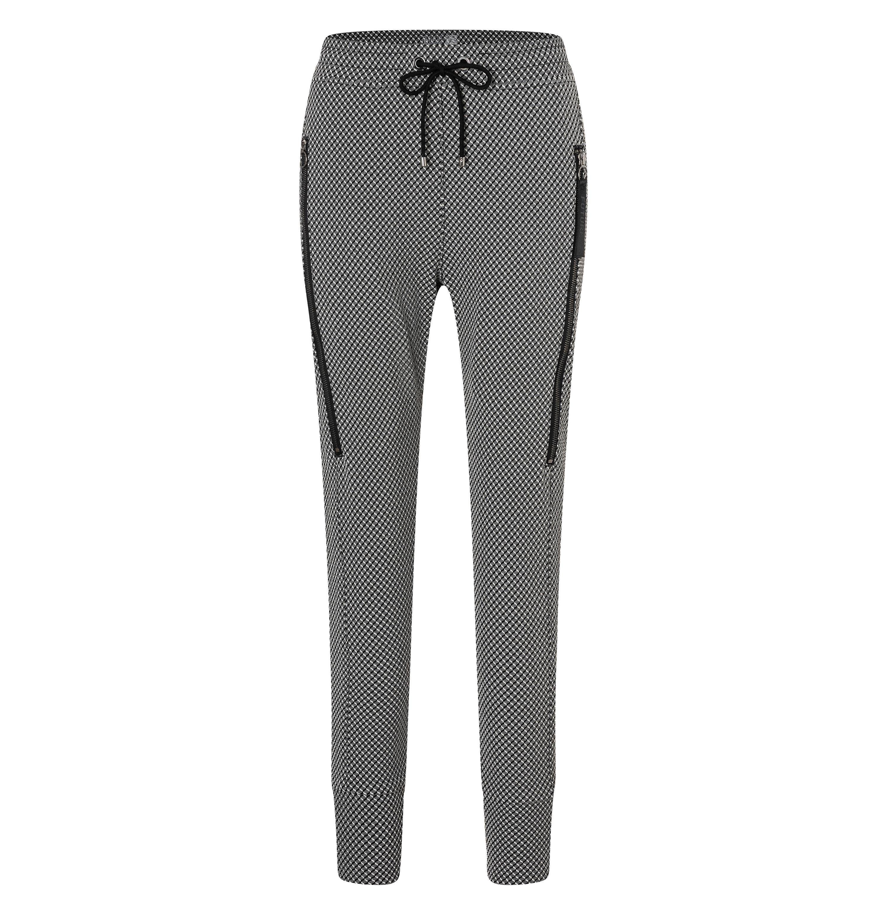 Stretch-Jeans MAC FUTURE 2.0 light storm grey jacquard 2741-00-0172L 070J