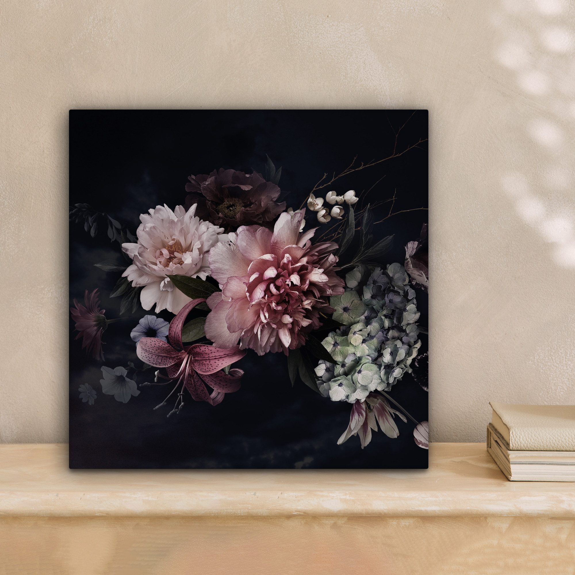 OneMillionCanvasses® Leinwandbild Blumen - Vintage - günstig online kaufen