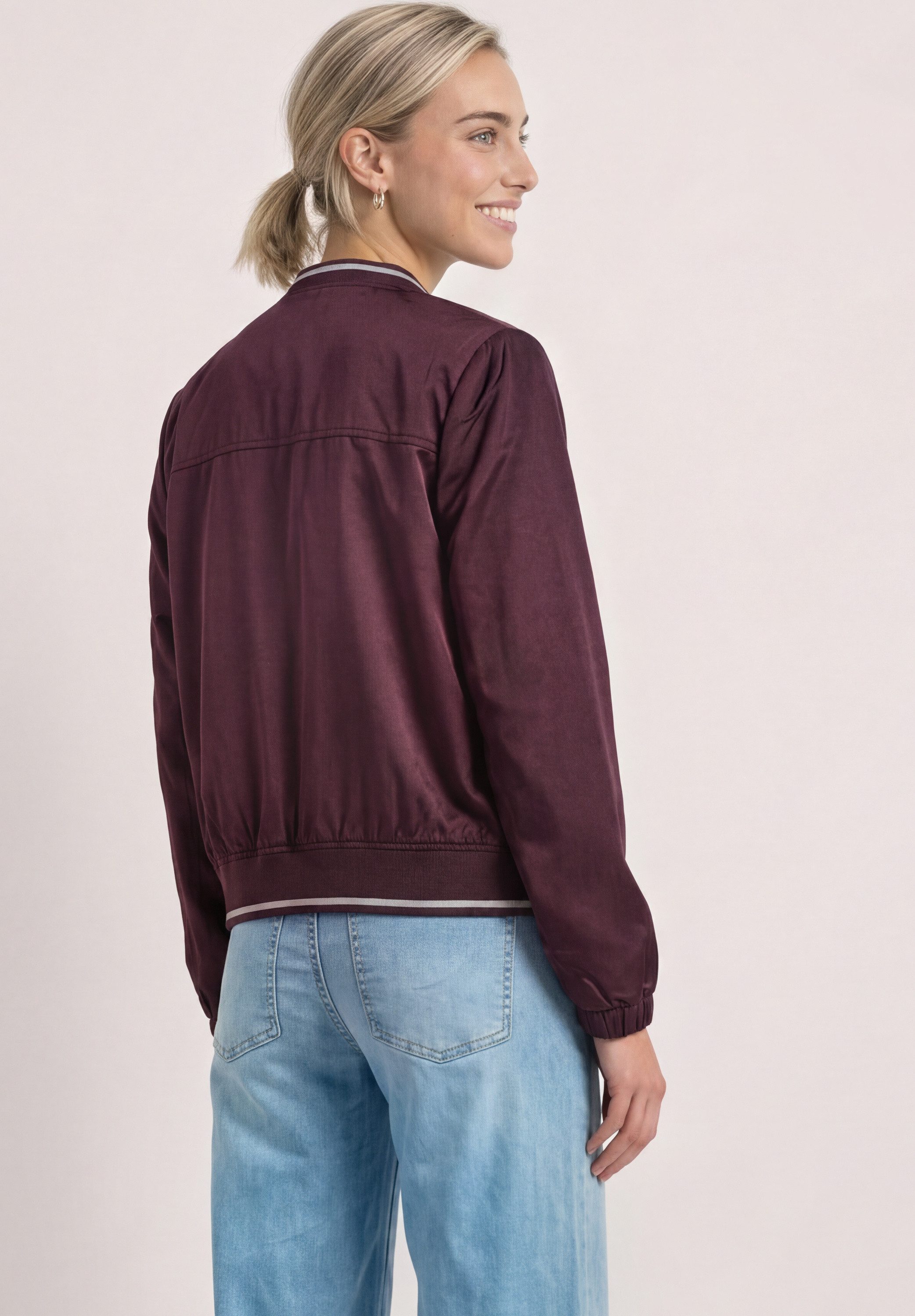 STREET ONE Blouson mit Elastiksaum