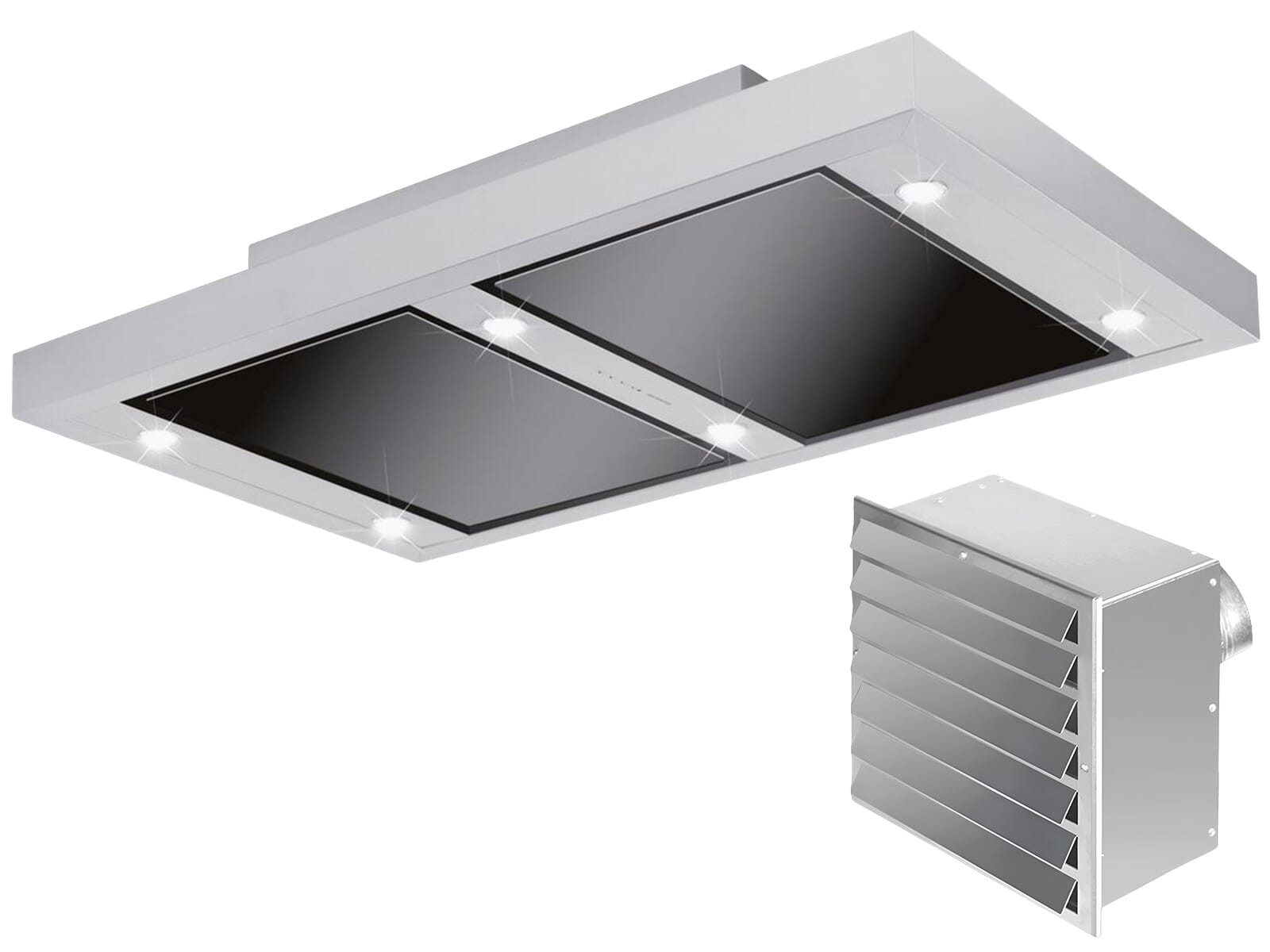 Silverline Deckenhaube, 100 cm