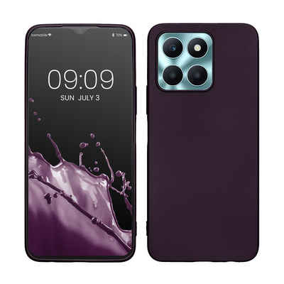 kwmobile Handyhülle Case für HONOR X6a, Hülle Silikon metallisch schimmernd - Handyhülle Cover