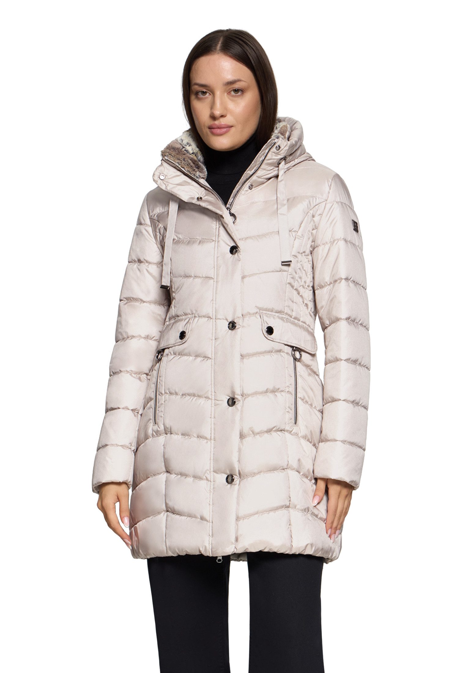Betty Barclay Outdoorjacke Damen Outdoorjacke mit abnehmbarer Kapuze