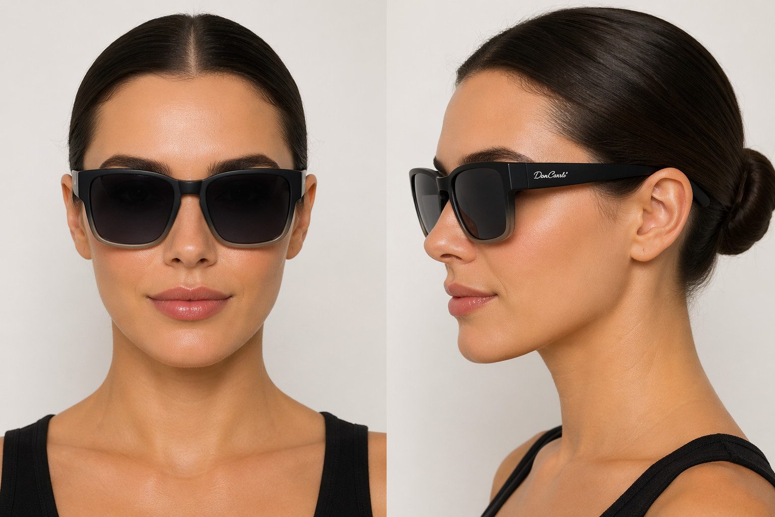 DanCarol Sonnenbrille DC-POL-2018A- Überbrille -Für Schmales Gesicht