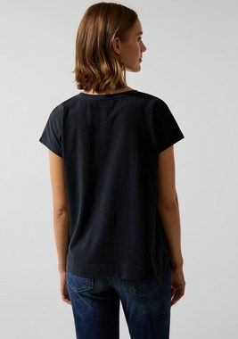 STREET ONE Shirttop mit Steinchendetails