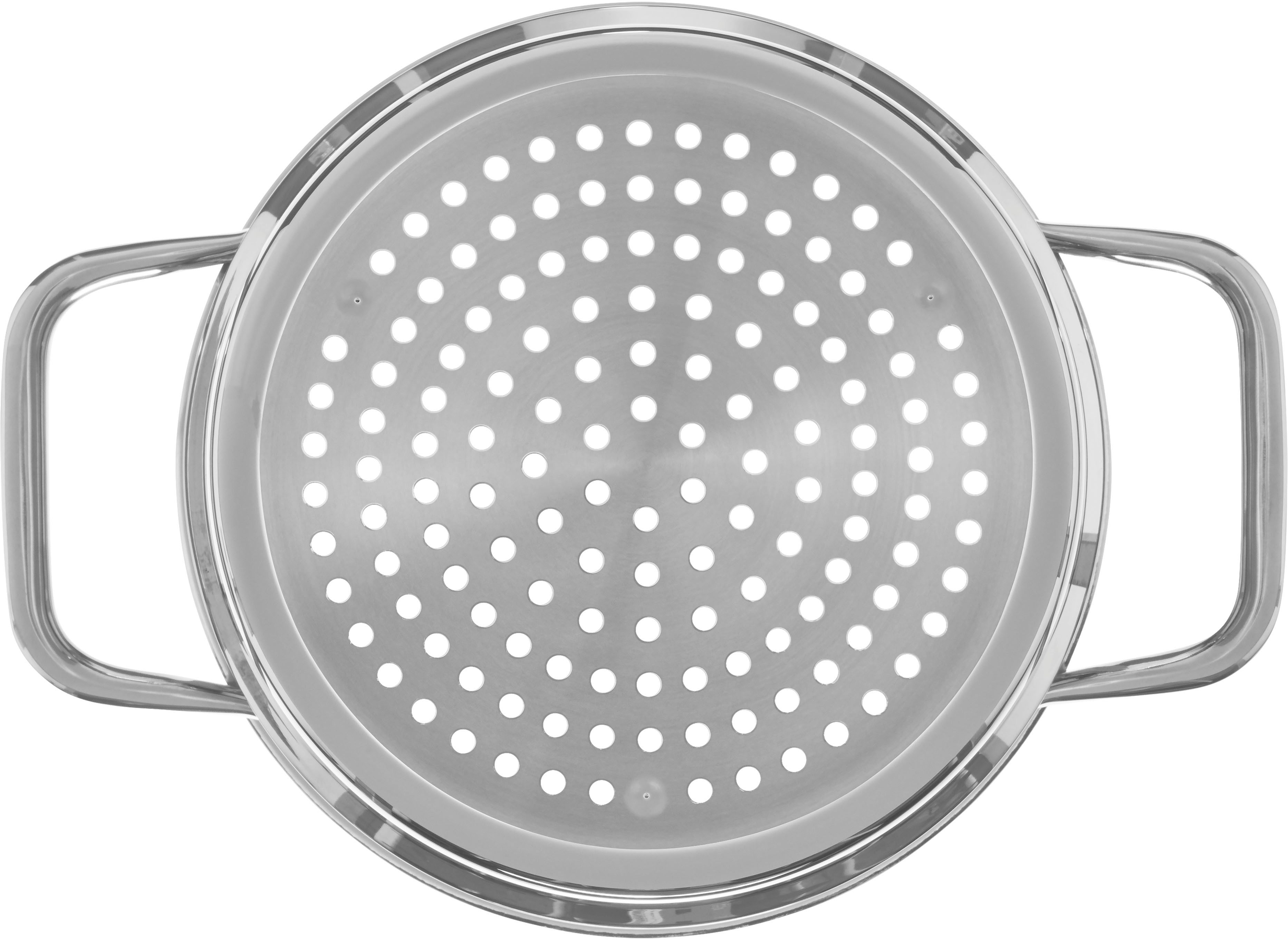 WMF Dampfgareinsatz Compact Cuisine, (1-tlg), stapelbar, wärmereduzierende Hohlgriffe, spülmaschinengeeignet