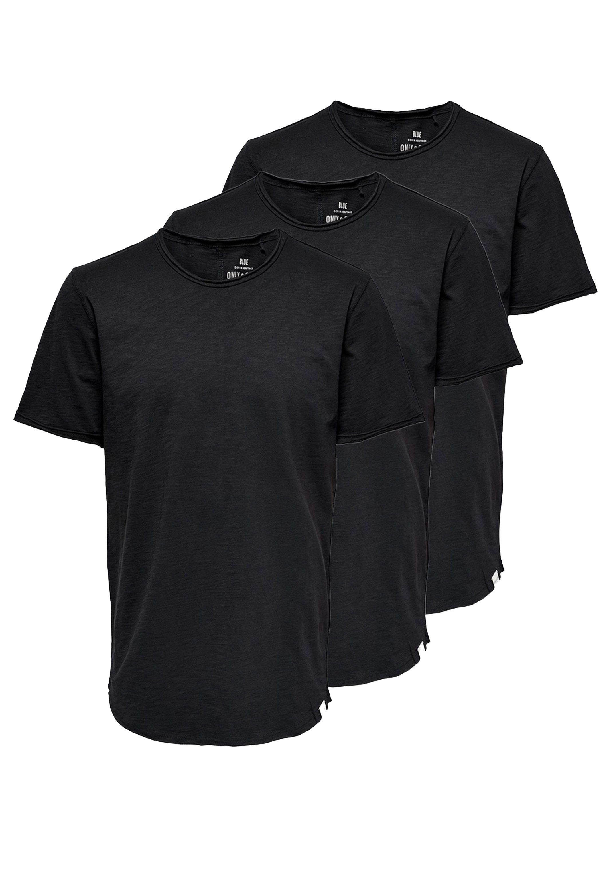ONLY & SONS T-Shirt 3er Pack günstig online kaufen