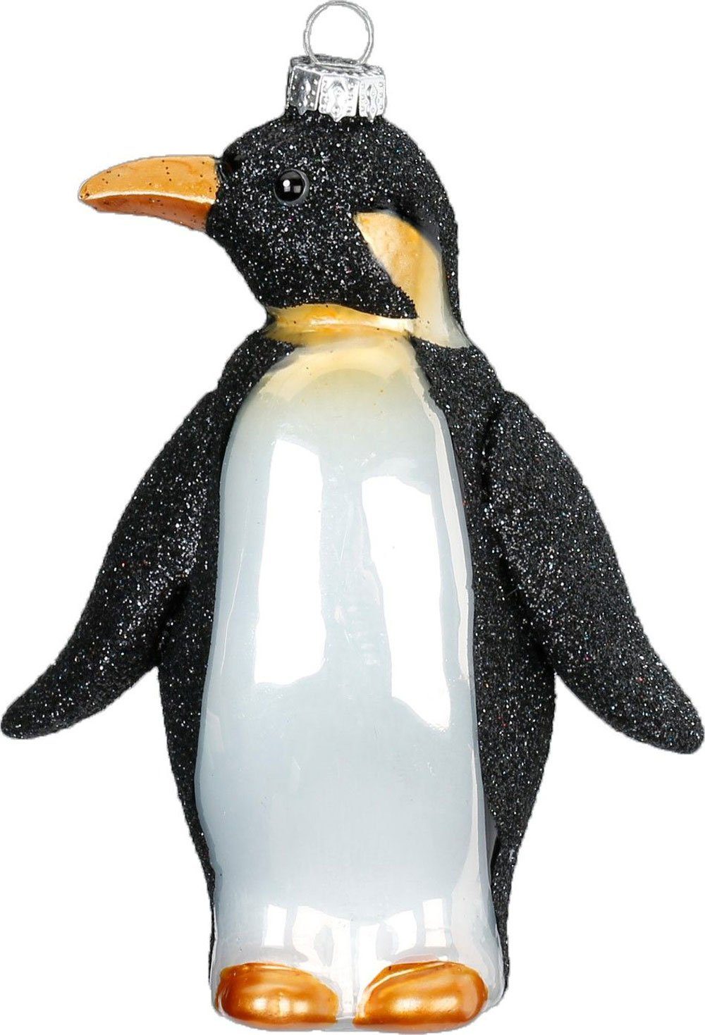 MAGIC by Inge Christbaumschmuck, Christbaumschmuck Glas Kaiserpinguin 11cm. € 12,79, (€ 12,79 pro 1 Stk).