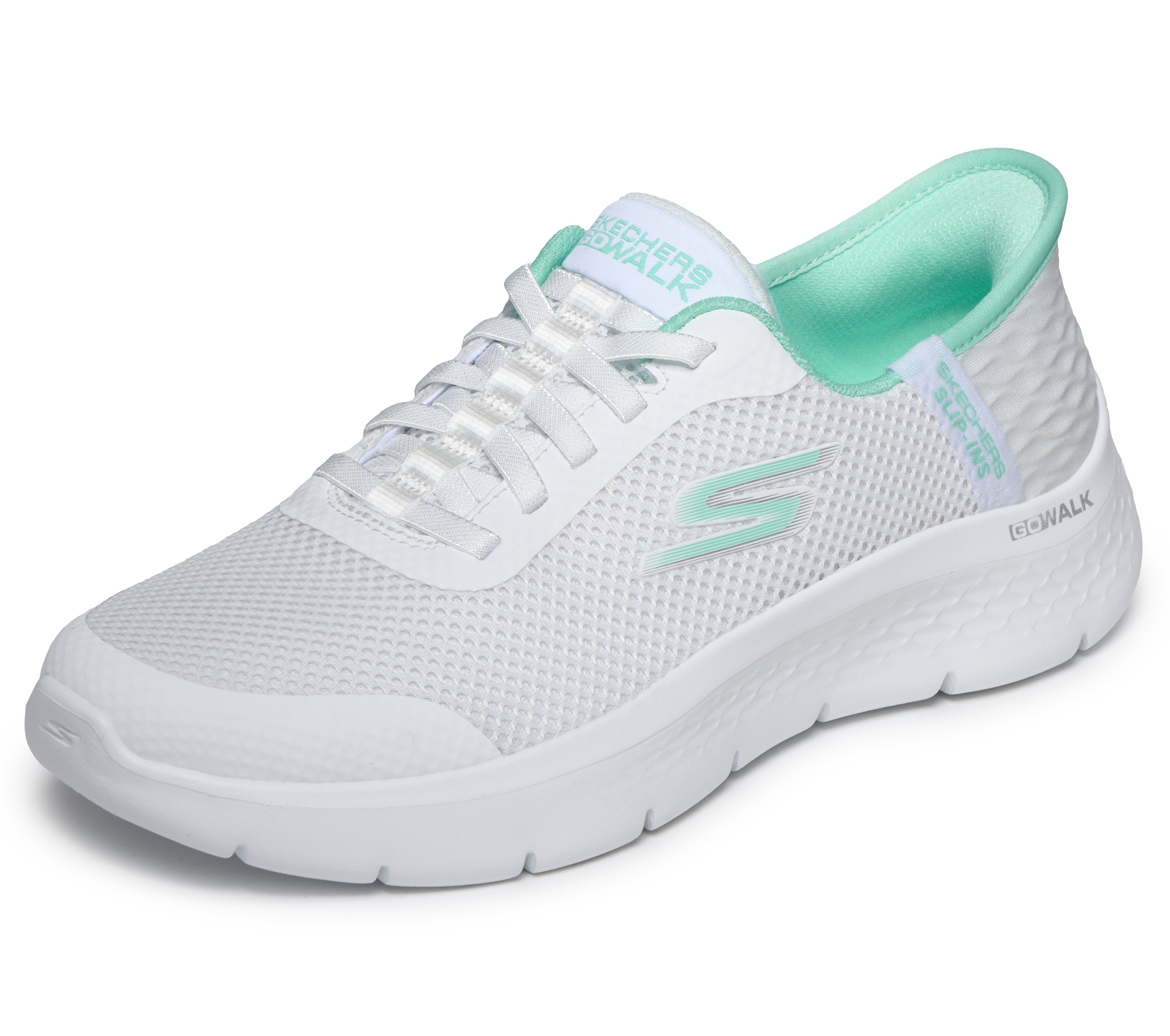 Skechers GO WALK FLEX-GRAND ENTRY Slip-On Sneaker Schlupfschuh, Slipper mit Slip-Ins Funktion