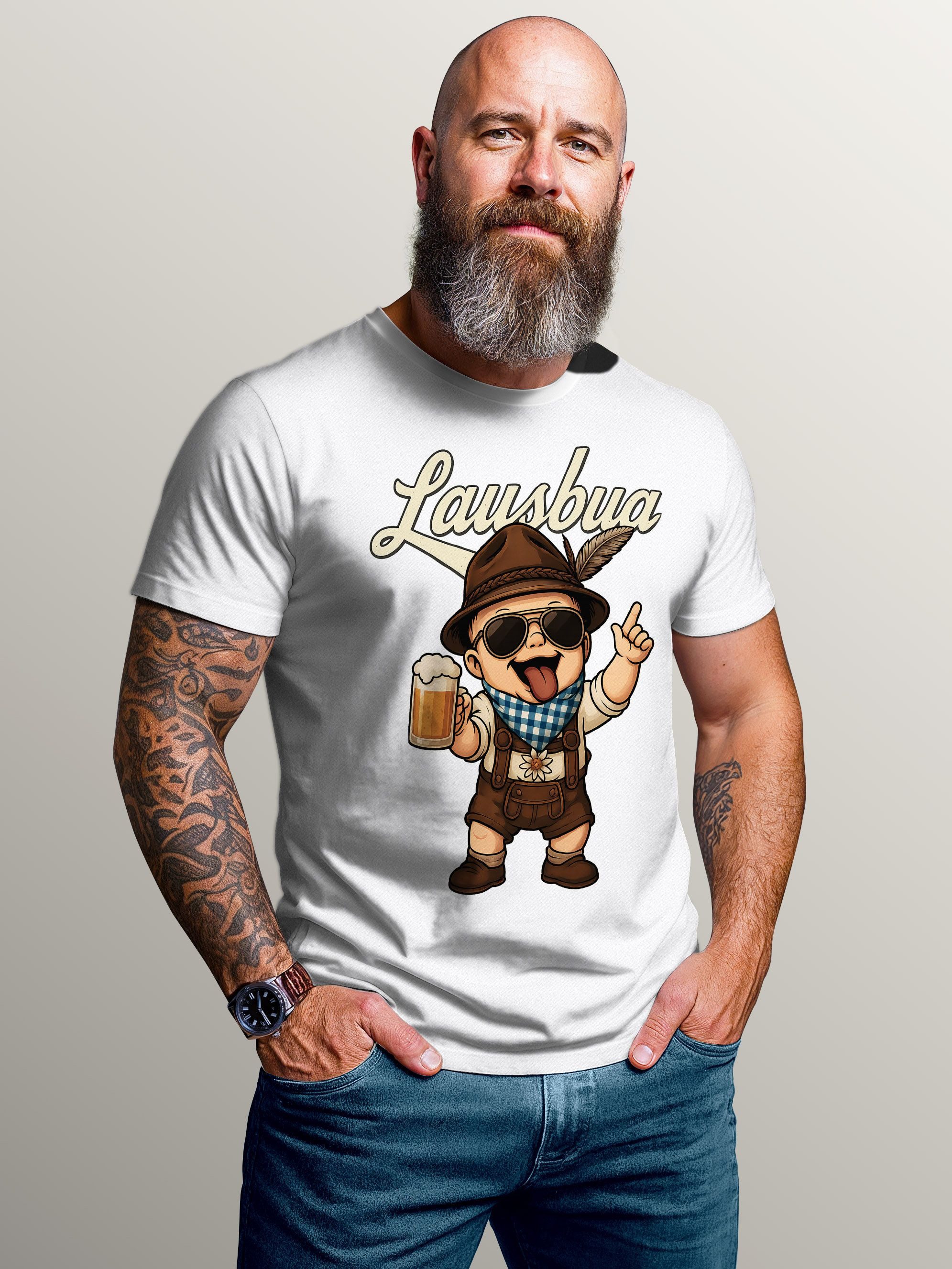 MoonWorks Print-Shirt Herren T-Shirt für das günstig online kaufen