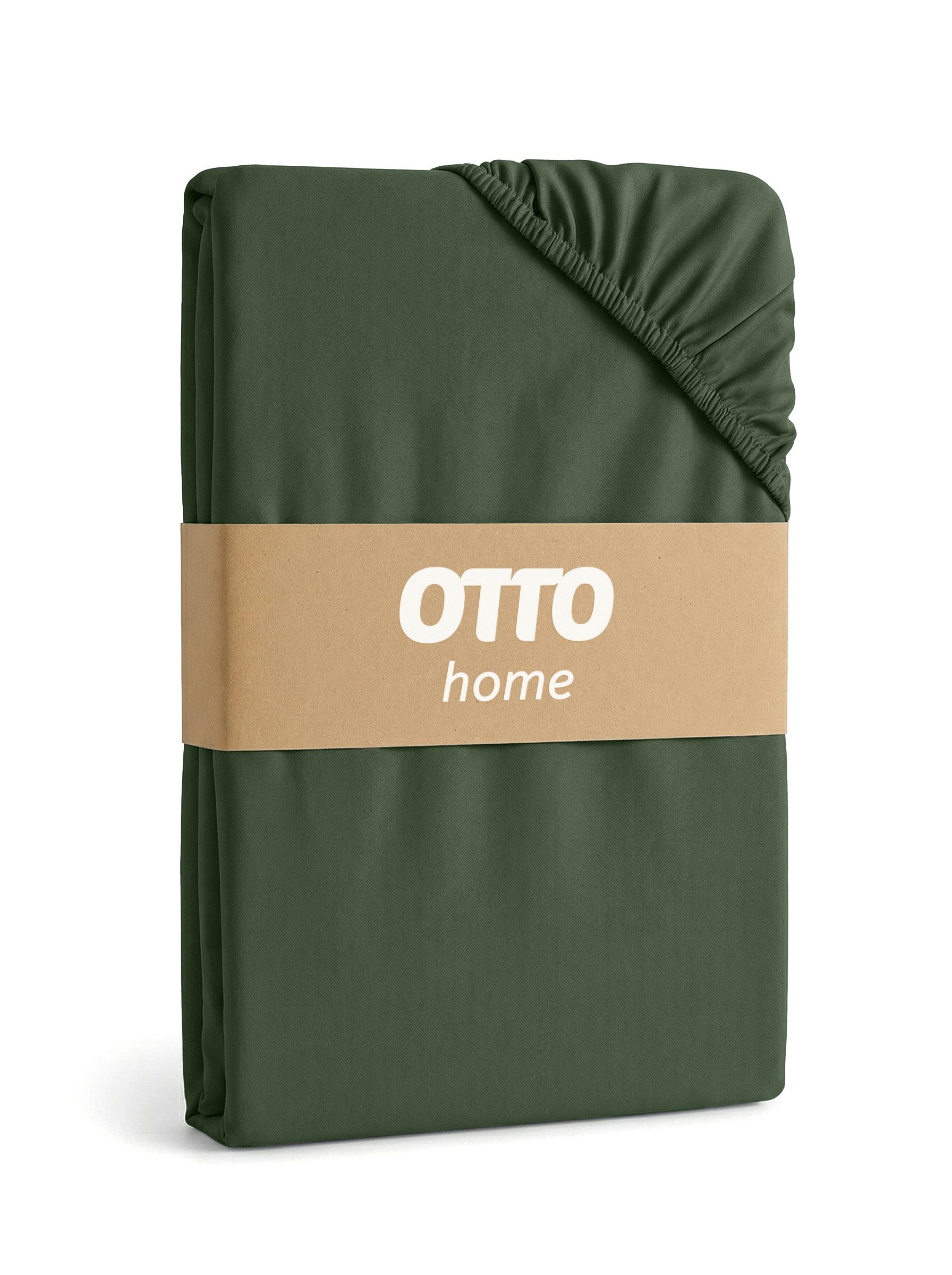 OTTO home Spannbettlaken BLACKBERRY in PREMIUM und BASIC Qualität, 100% Baumwolle, Jersey (160 g/m), Gummizug: rundum, (1 Stück), für hohe Matratzen bis 28 cm,  – Bild 4 von 5