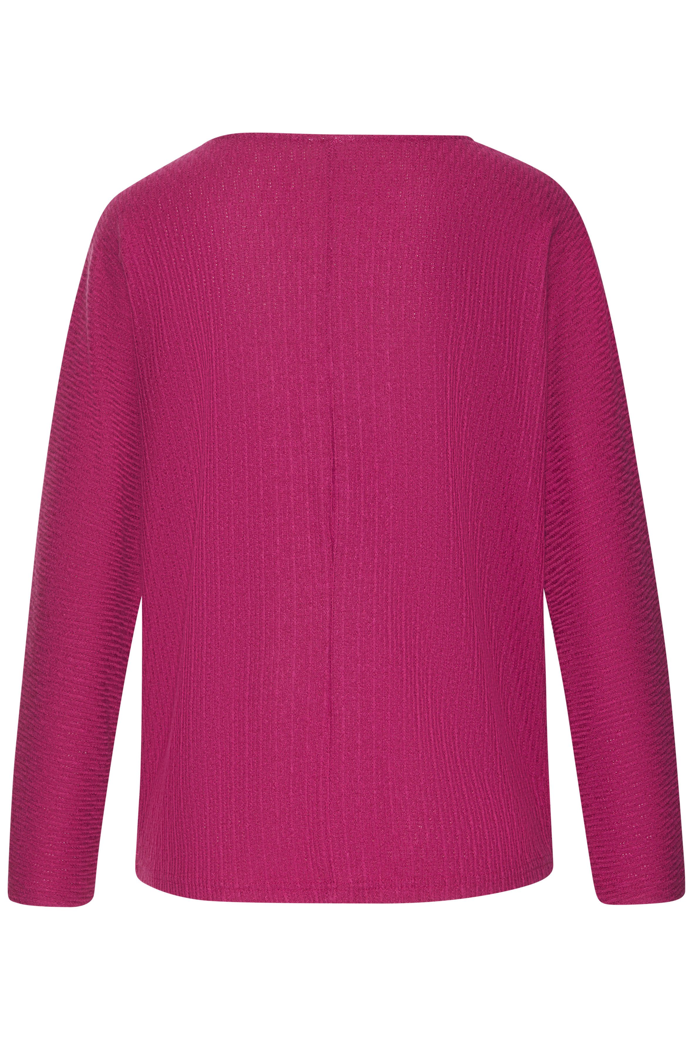 Vivance Langarmshirt in modischer Struktur-Optik aus pflegeleichter Strickqualität mit Viskose