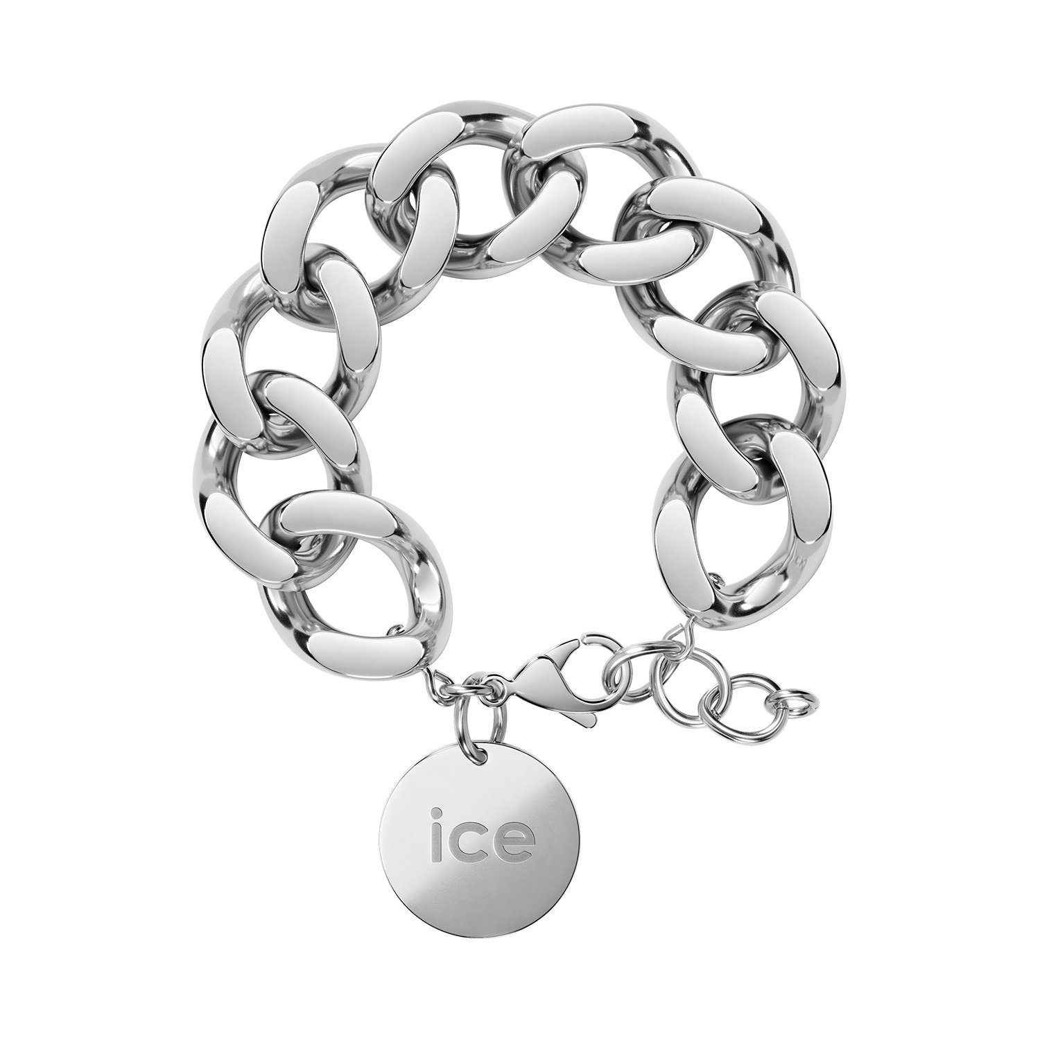 Ice Gliederarmband ICE Chain Bracelet - Silver 021304