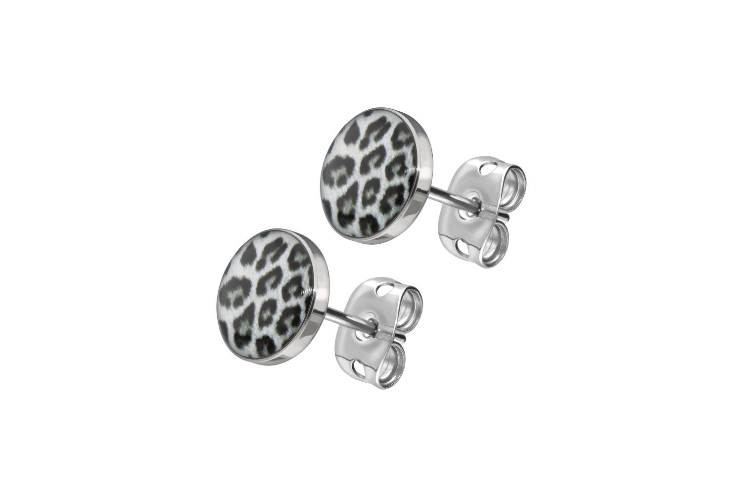 FILANGO Paar Ohrstecker Titan Ohrstecker LEOPARD (Ohrstecker, 1-tlg) günstig online kaufen