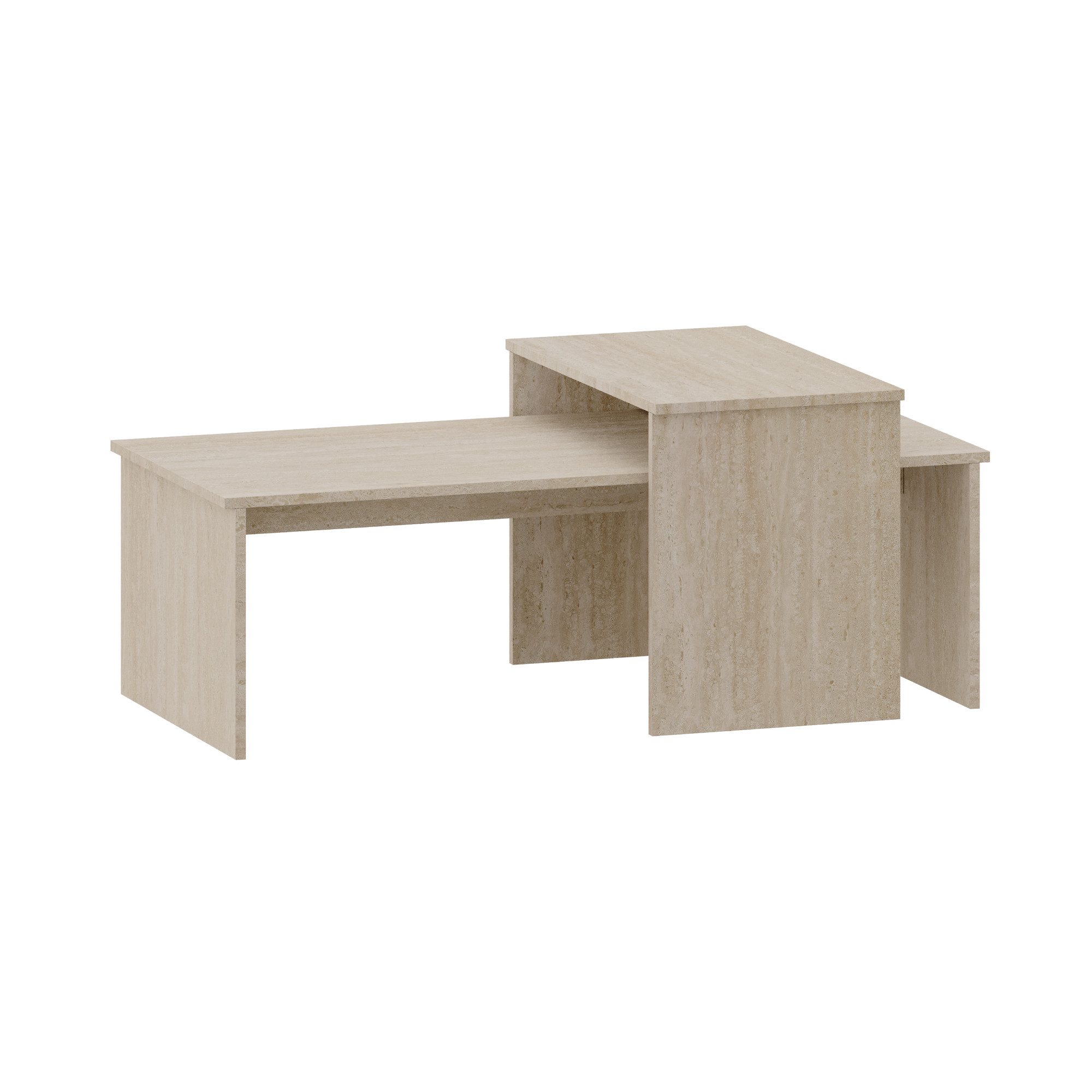 en.casa Satztisch (2er Set), »Sotapim« rechteckig günstig online kaufen