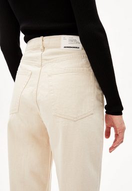 Armedangels Boyfriend-Jeans MAIRAA UNDYED Damen Mom Fit aus Bio-Baumwoll Mix (1-tlg) 5-Pocket-Style