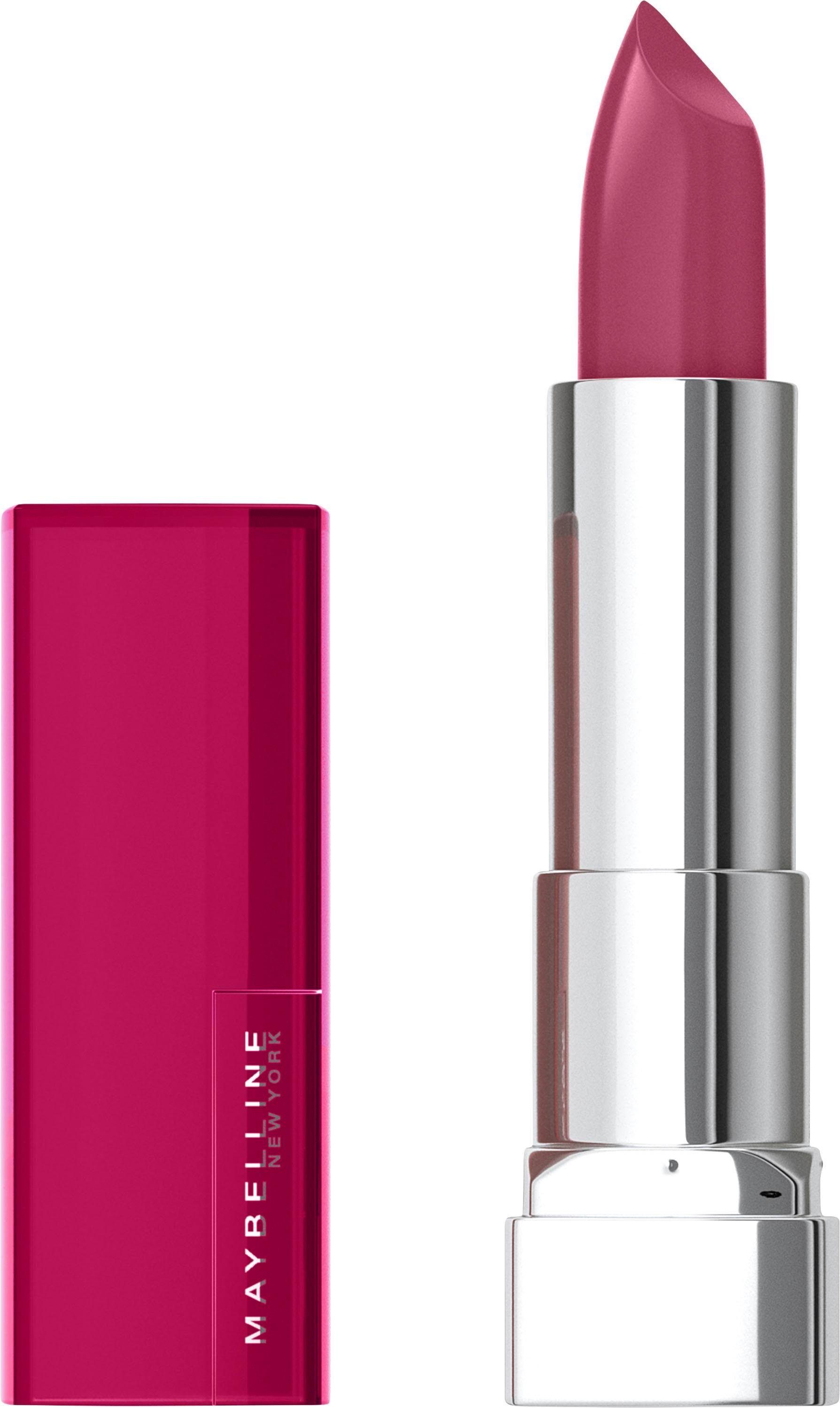 Smoked MAYBELLINE NEW angenehmes mit deiner Color Sensational für Verschmilzt Tragegefühl Haut YORK ein Lippenstift Roses,